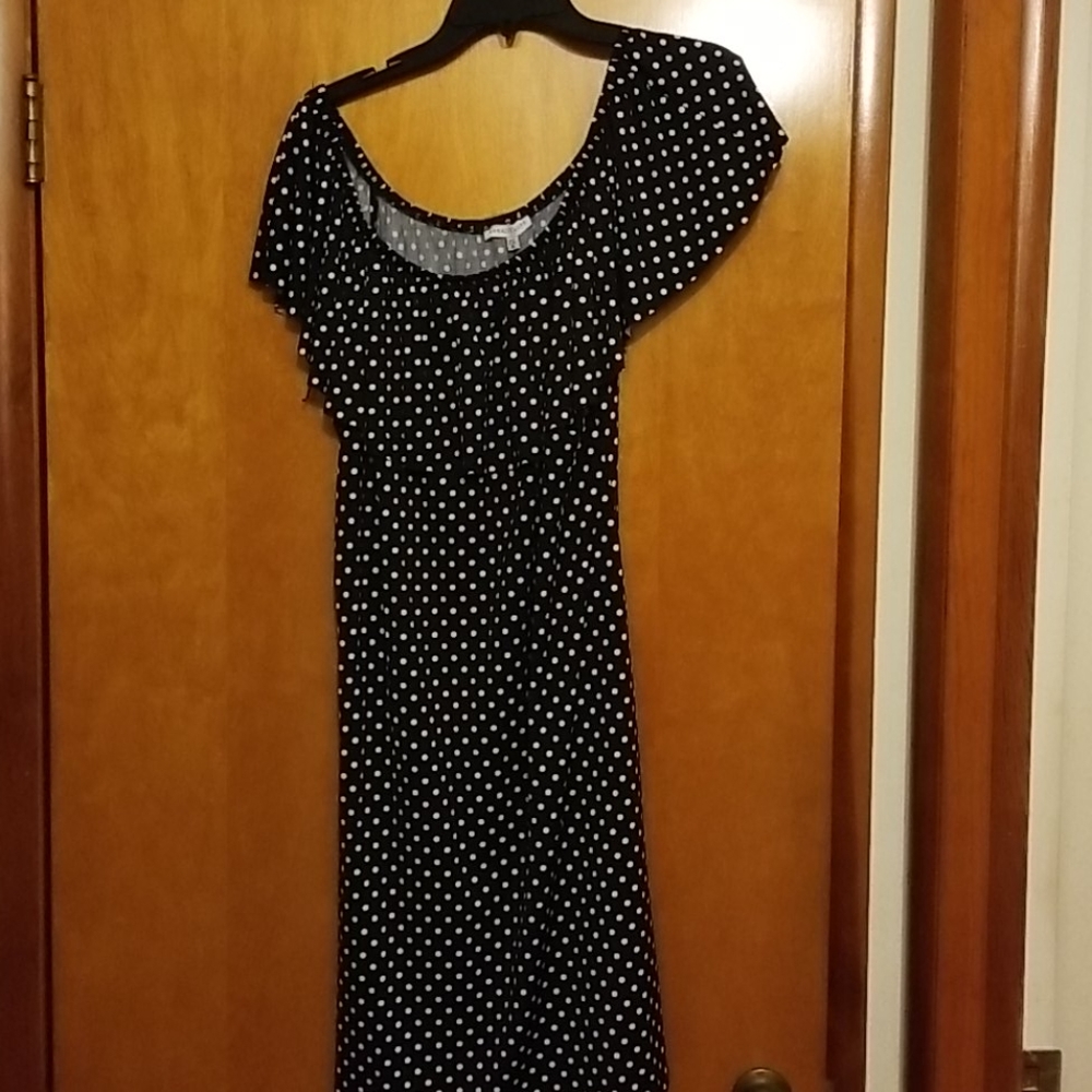 polka dot dress